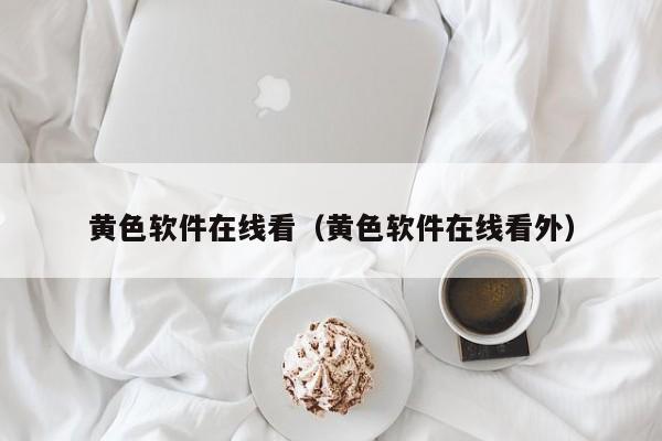 黄色软件在线看(黄色软件在线看外)