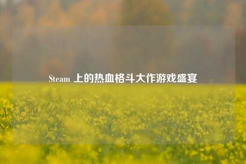 Steam 上的热血格斗大作游戏盛宴