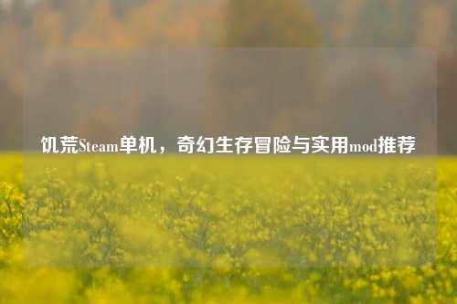 饥荒Steam单机,奇幻生存冒险与实用mod推荐