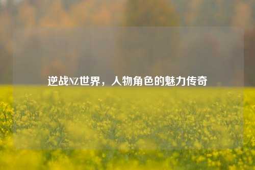 逆战NZ世界,人物角色的魅力传奇