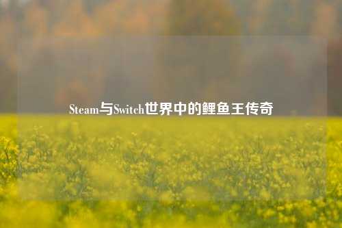 Steam与Switch世界中的鲤鱼王传奇