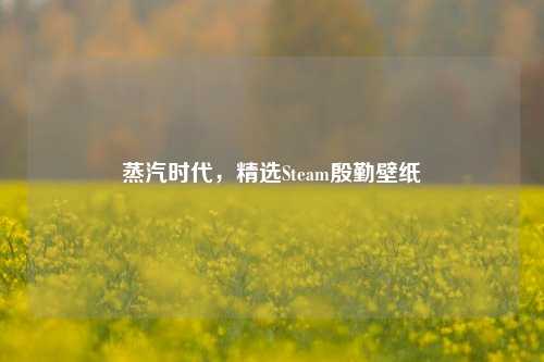 蒸汽时代,精选Steam殷勤壁纸